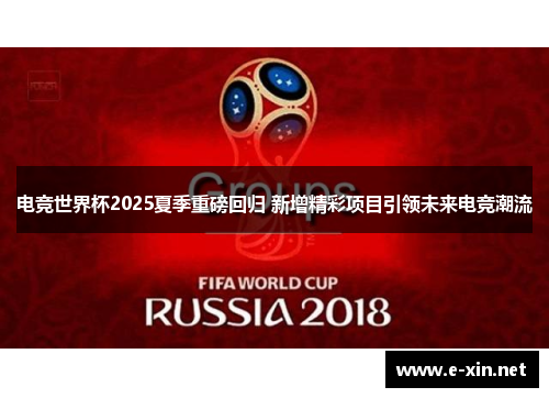 电竞世界杯2025夏季重磅回归 新增精彩项目引领未来电竞潮流